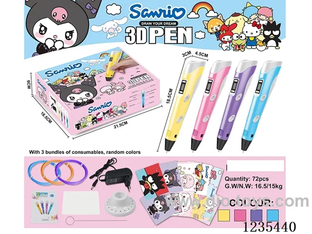 Sanrio Theme 3D Pen (English)