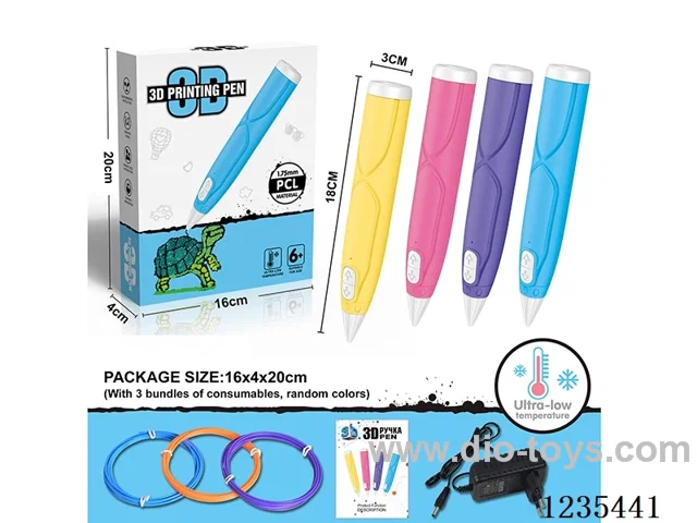 Low Temperature 3D Printing Pen (English)