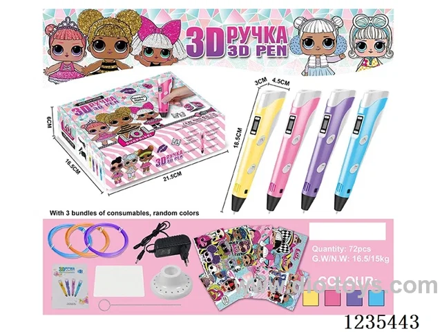Surprise Doll Theme 3D Pen (Russian)