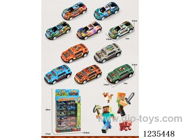 Pull Back Alloy Cars 10 PCS
