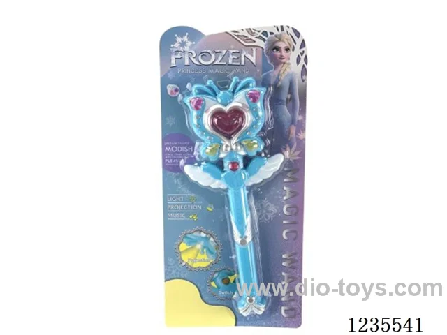 Snow Projection Flash Magic Wand