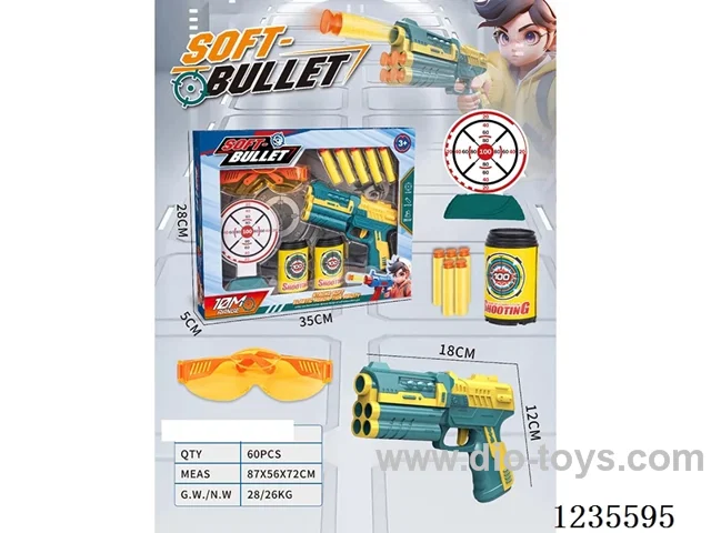Soft bullet pistol set