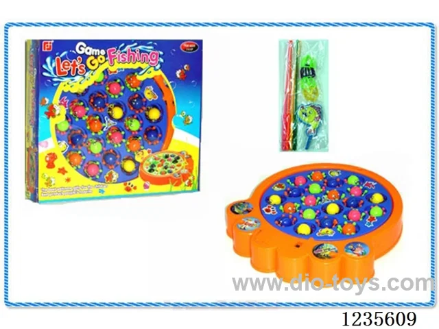 B/O fishing toys with music