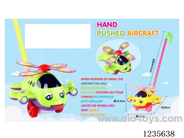 Hand-Pushed Airplane
