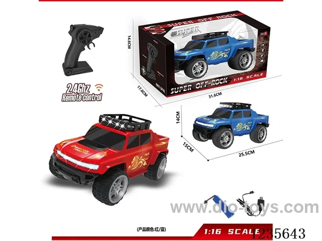 Off-road RC climbing car Lights included battery