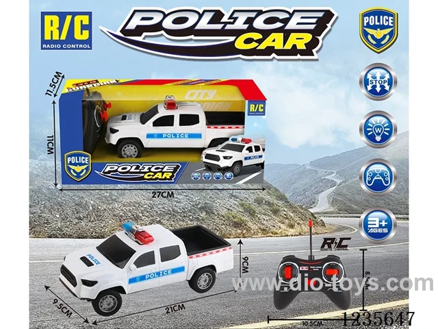 RC police car not included battery