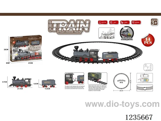 B/O Track Train W L/M/Spray not included battery