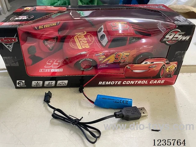 1:24 4ch RC car (included battery, with lights) Steering wheel