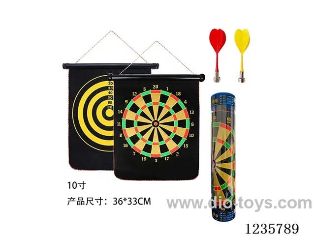 Magnetic dartboard set