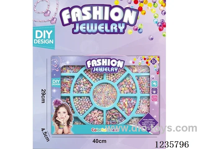 DIY educational bead stringing