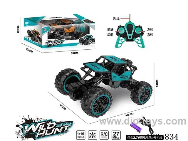 4ch climbing RC car included battery
