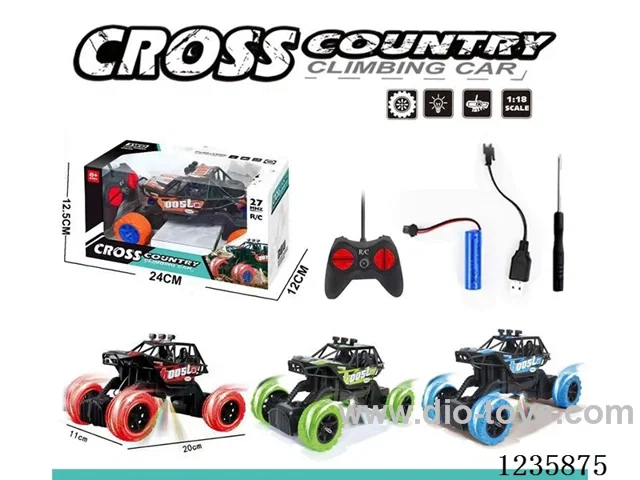 4ch RC Climbing Car with light(included battery)