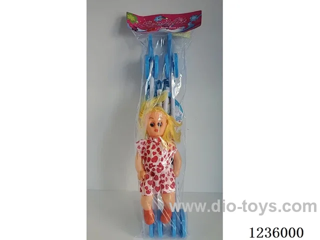 Stroller(4-color mixed) with 12-inch doll  Car