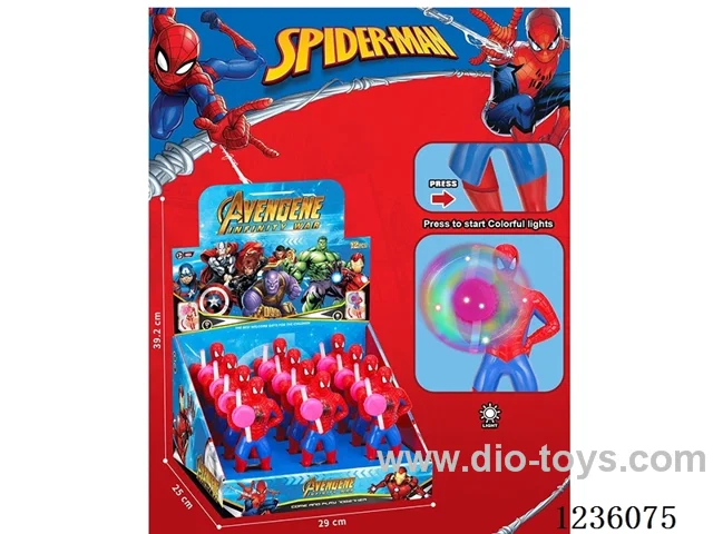 Colorful Spider-Man fan set (single price)12PCS