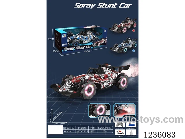 2.4G RC 10ch Racing Car W L/M (included battery)