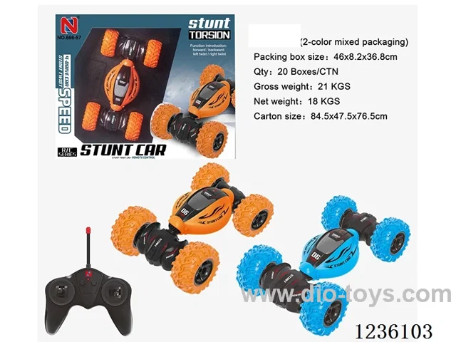 (GCC) 4WD RC Stunt Twist Car/included battery