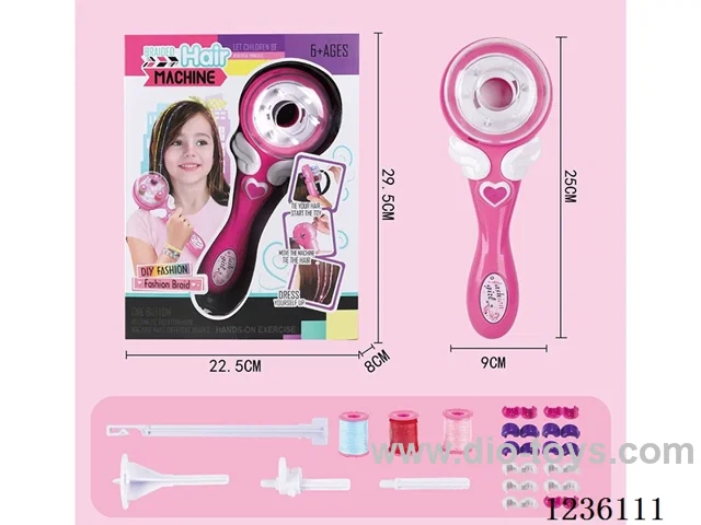 DIY hair braiding machine