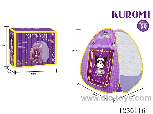 Kuroomi pyramid tent + 50 balls
