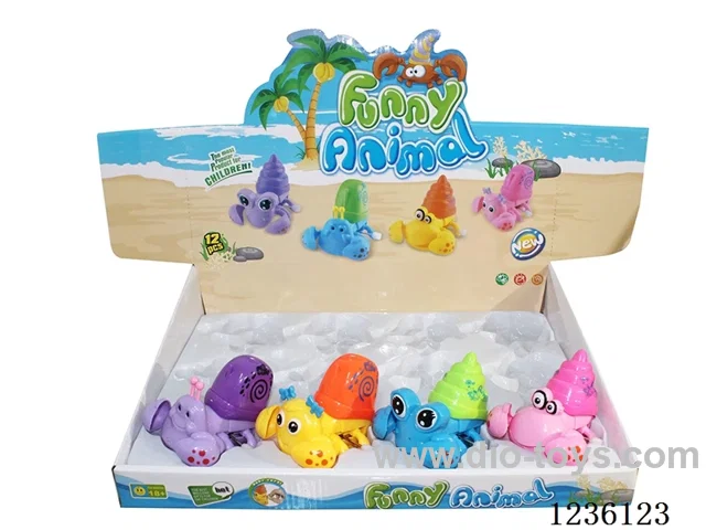 Wind-Up Cartoon Animals (12PCS) (Whole Box Price)