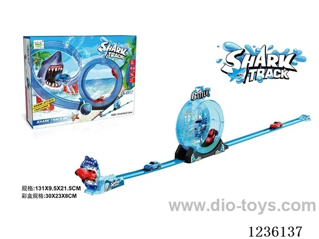 Round pull-back shark track