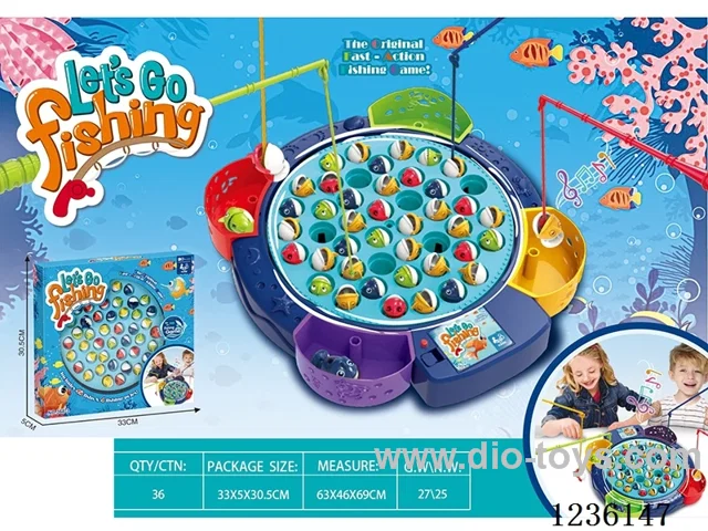 B/O Fishing Board with Music not included battery 3*AA