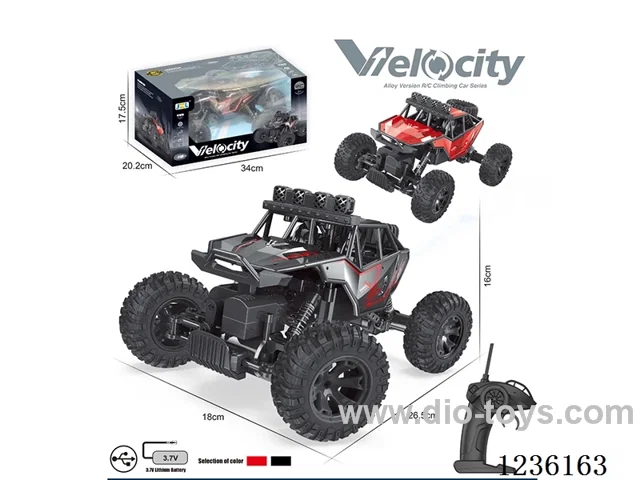 Four-Wheel Alloy RC Climbing Car included battery