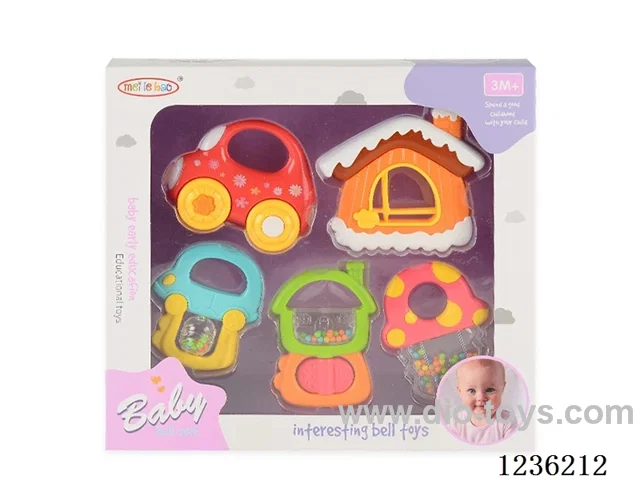 5PCS baby rattles (GCC)