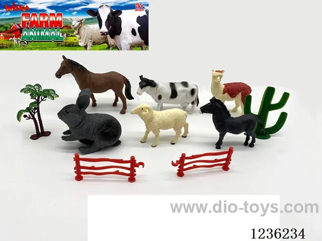 6PCS animal Set (5.5 inches)