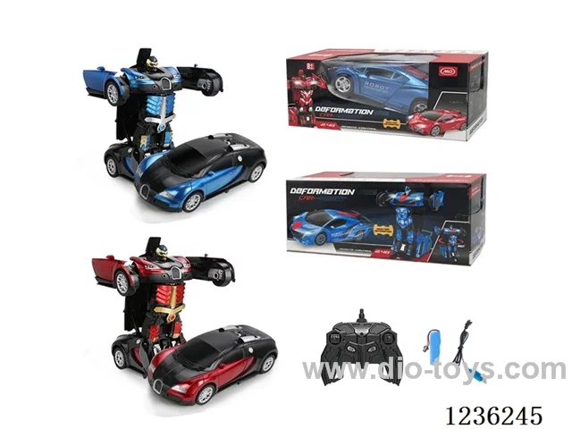 1:14 Bugatti rc deformation vehicle included battery(GCC)