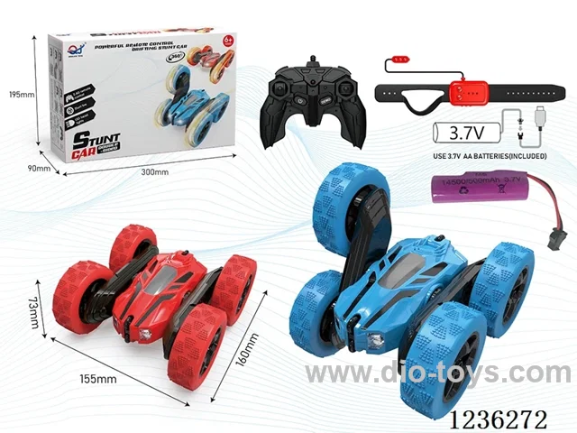 RC stunt car included battery (dual-rc)