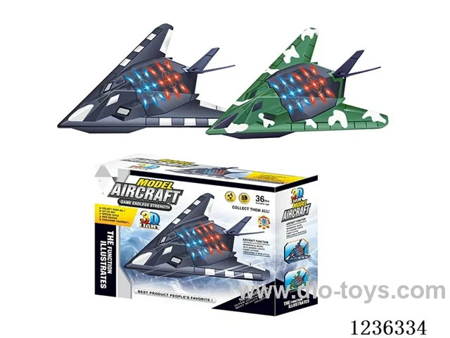 3D B/O fighter with music not included battery