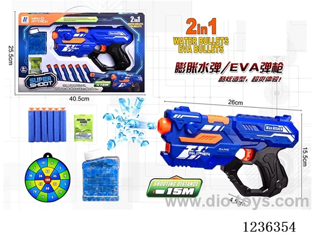 Expanding Water Bullet/EVA Bullet Gun