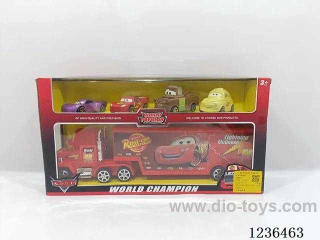 inertia car(big)+pull back car (small)