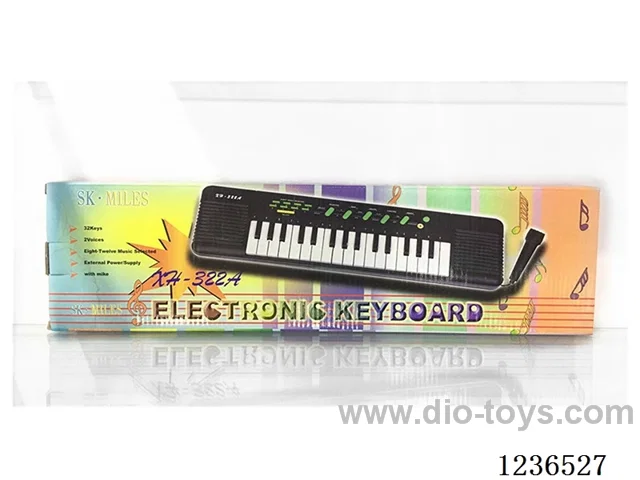 32 Keys Electronic Piano with Microphone included battery