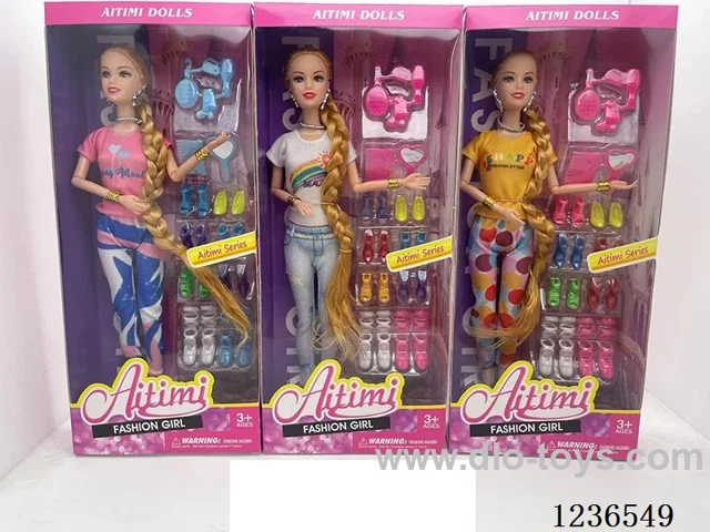 11 inch 9 Joints Barbie + Accessories