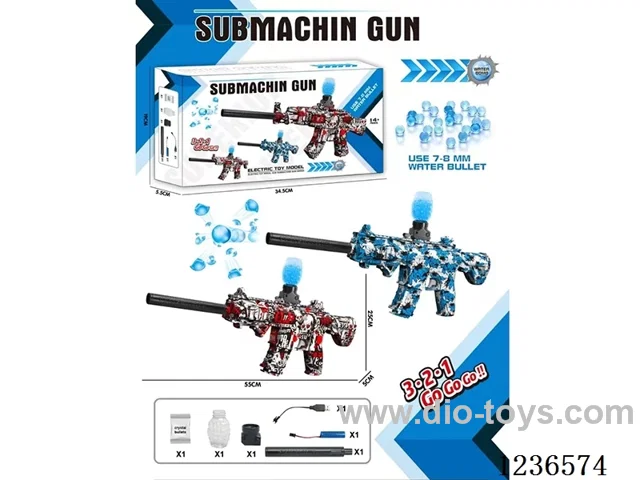B/O Water bullet Gun included battery