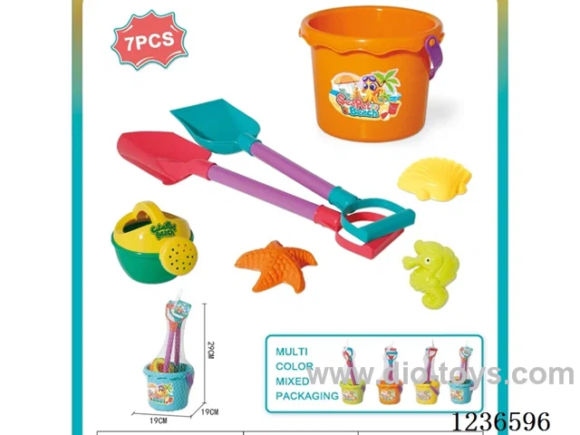 Beach Flower Bucket 7pcs