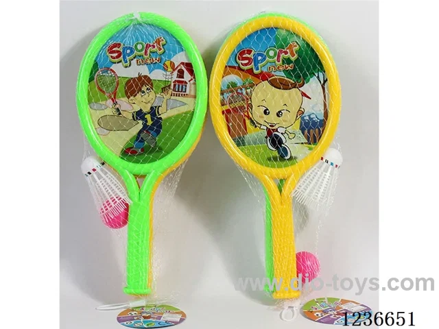 Cartoon Character Racket +Feather