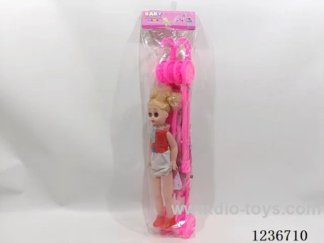 doll+ plastic stroller