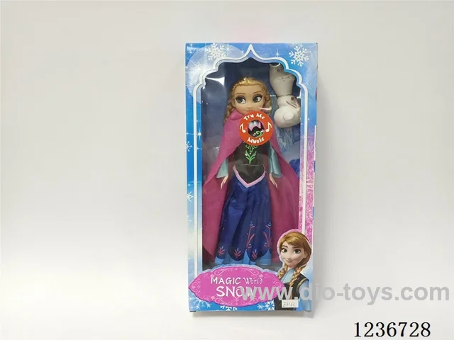 11.5 inch doll with lights and music 2 models mixed box
