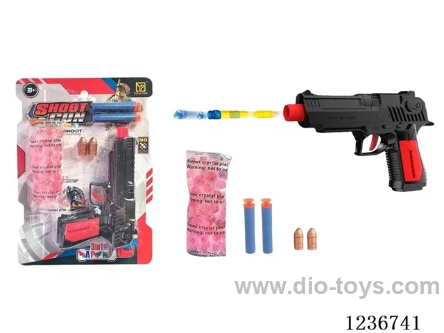 Soft bullet gun