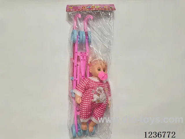 Multi-model 12 inch doll with IC included battery+Trolley