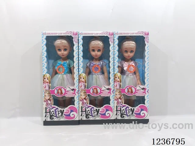 18 inch doll with lights and music included battery