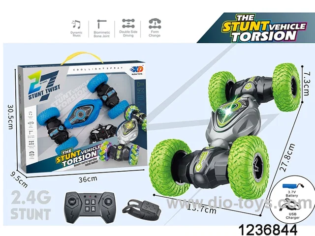 2.4G 10ch stunt rc car included battery with watch rc