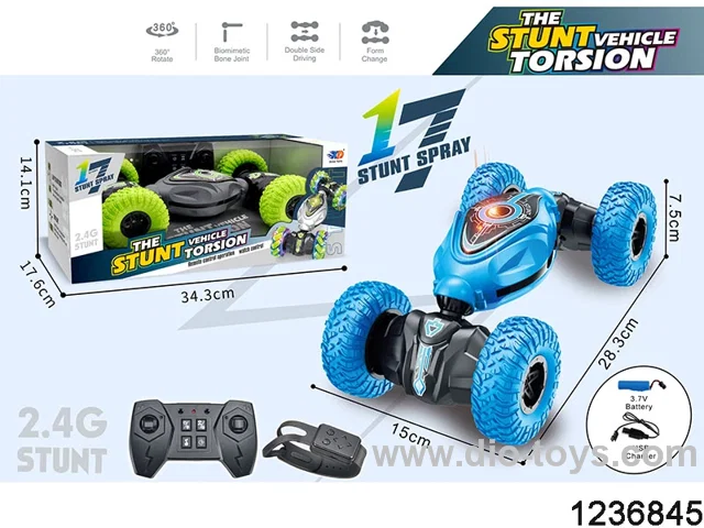 2.4G stunt remote car