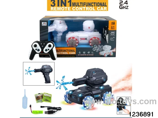 2.4G 11 ch rc stunt car with light/music，include battery
