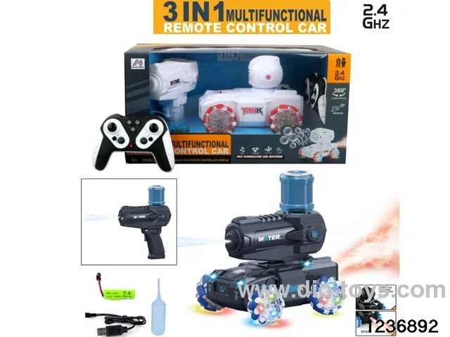 2.4G 11 ch rc stunt car with light/music，include battery