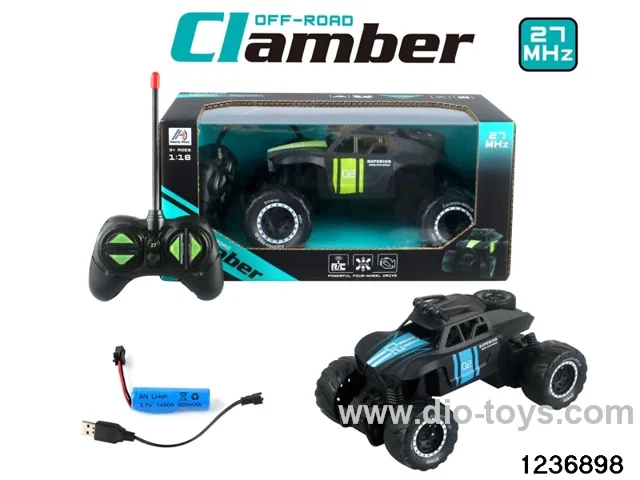 1:18 4 ch rc car，include battery