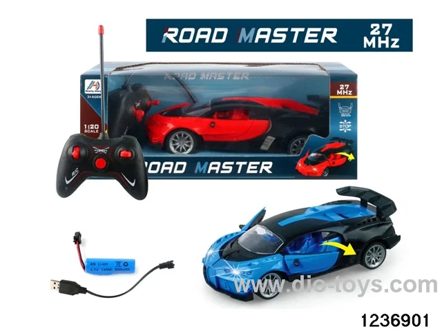 1:20 5 ch rc car with light，include battery