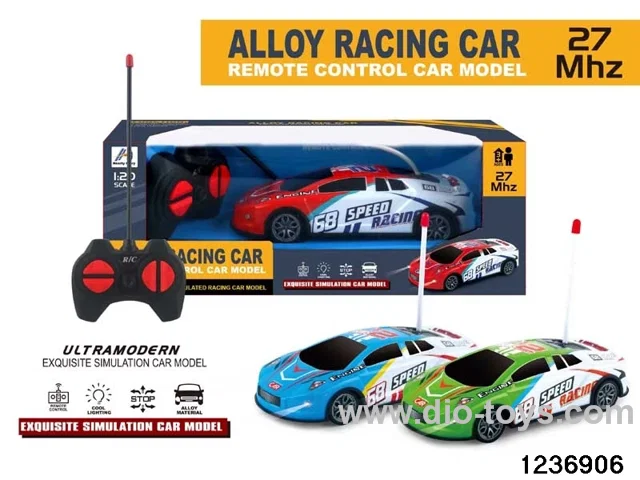 1:20 4 ch rc alloy car with light，not include battery